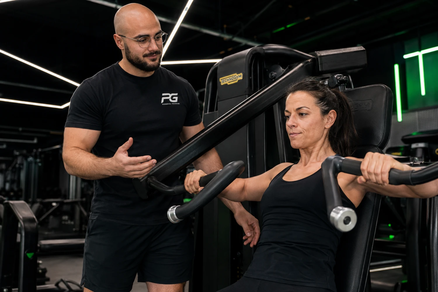 Séance de remise en forme accompagnée