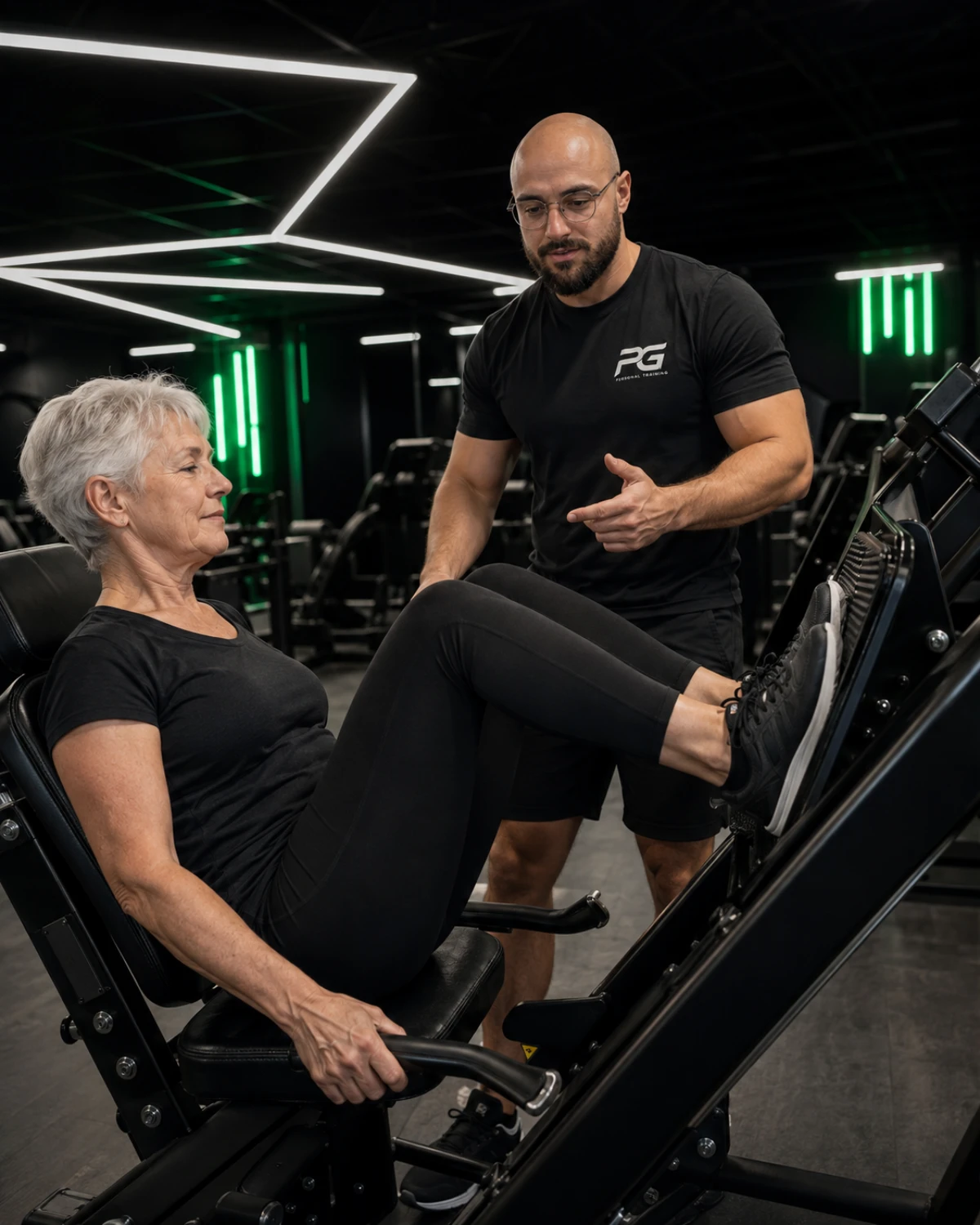 Renforcement adapté avec une cliente